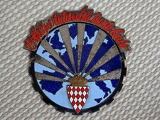 RARE BADGE CALANDRE AUTO-29 eme RALLYE AUTOMOBILE MONTE CARLO-1960