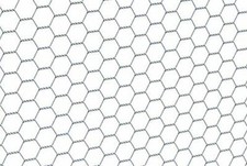 Alberts 614157 Tresse hexagonale | 25 x 25 mm | Hauteur 50 cm | Longueur 25 m