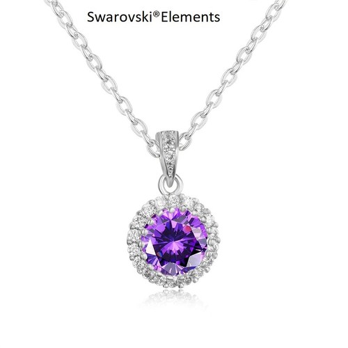 Collier chaîne pendentif - , rond