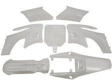 Kit plastiques blanc dirt - plastiques,