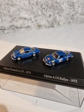 1/87 Universal Hobbies Duo Renault Alpine A110 Et A110 Rallye 1973