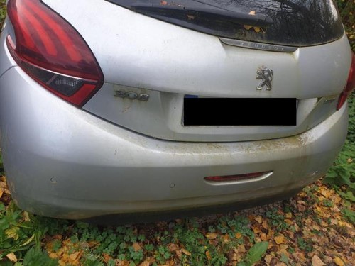 Pare choc arriere - peugeot, 208