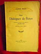 COLETTE Sept Dialogues de