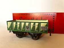 Hornby Hachette wagon tombereau vert avec boîte - Echelle O - 402345K