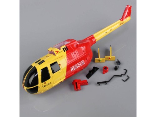 Fuselage twister jaune - twister, jaune/rouge