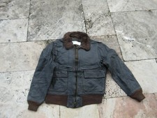Veste pilote cuir - en,