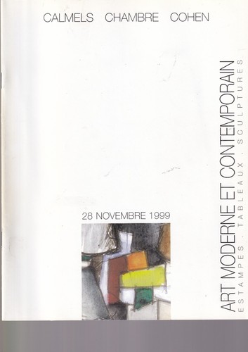 Catalogue calmels art - calmels,