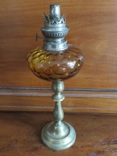 LAMPE à pétrole en laiton