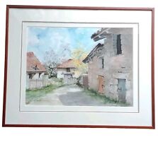 Cour de Ferme au printemps