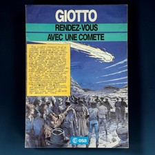 ESA GIOTTO Comète Halley 1985