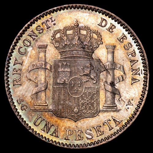 Alfonso xiii peseta 1899 - alfonso, 1