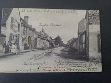 CPA, LA FORESTIÈRE (51),LA GRANDE RUE ,superbe Etat