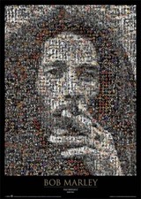 Affiche / Poster 61x91.5cm - Bob Marley (Mosaic)