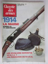 GAZETTE des ARMES N° 133 /Revolvers nordistes/R.P.G. 7/Winchester 94 "BIG BORE"