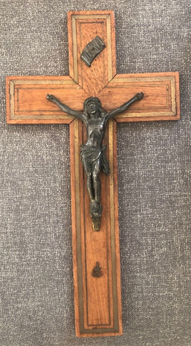 Grand crucifix bois - grand,