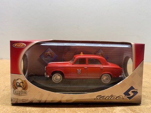 Solido peugeot 403 - solido, pompiers