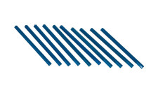 10 Lego® train rails 4,5V chemin de fer voie 150 156 ferrée rail droit BLEU