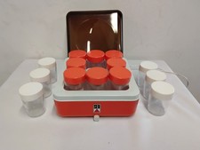 Yaourtière Seb Vintage Orange Avec 14 Pots