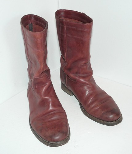 Bottine cuir marron - bottine,