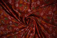 Tissu artisanal sari en soie