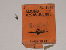 Lemania balance staff 18''' (ht.506) 8022 SS 461  axe de balancier Ronda 1544