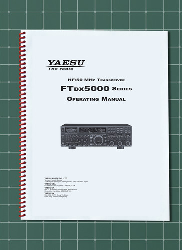Yaesu 5000 3 in 1 - dx, —