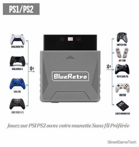 Adaptateur playstation 2 - adaptateur, 1