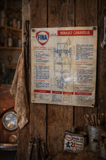 Ancienne affiche technique