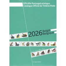 COB Catalogue de cotation timbres Belgique 2026.