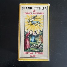 Grand Etteilla Tarot Cards. Rare. Egyptian Gypsies Tarot. 