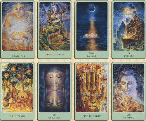 Tarot racine asie avec - le,