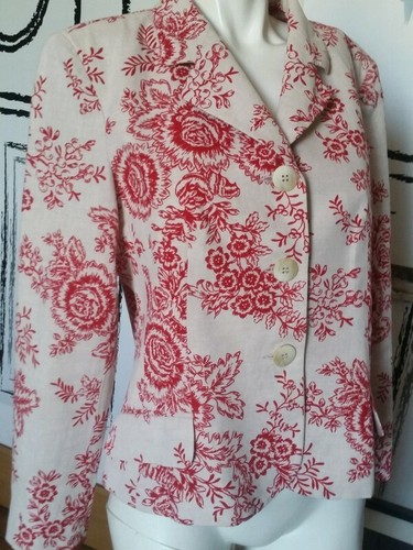 Veste lin alain manoukian - veste,