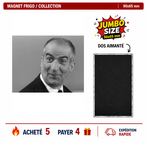 Magnet frigo louis funes - magnet, de