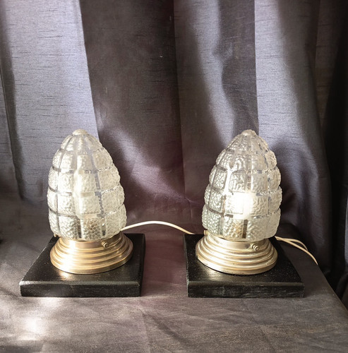 Ancienne paire lampe - ancienne,