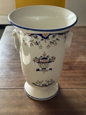Vase en Céramique Vieux Rouen H 25 cm fin 19 e siècle