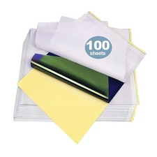 Papier de Transfert de Tatouage - 100 Feuilles Professionnel Stencil Papier A...