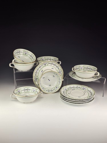Bernardaud barbeaux 6 bols - bernardaud,