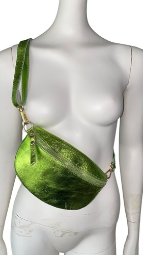 Sac banane cuir véritable - sac,