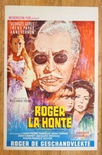 ROGER LA HONTE affiche cinema