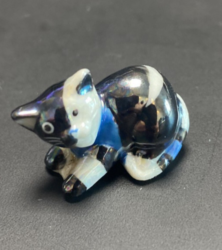 Feve chat chats bicolores - "chats,