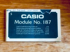 Vintage Casio Watch LCD Quartz