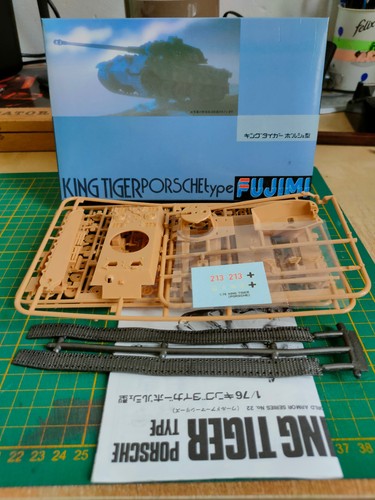 Fujimi king tiger - 1/76,