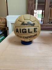 ANCIEN BALLON  CUIR "AIGLE" VINTAGE 60