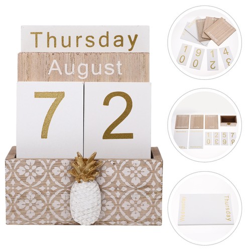 Ensemble calendrier bois - ensemble,