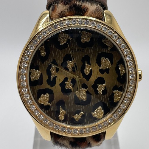 Guess womens watch leopard - guess,