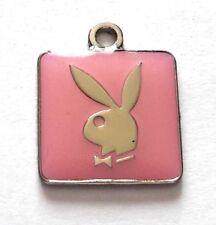 VINTAGE : PENDENTIF ROSE PLAYBOY