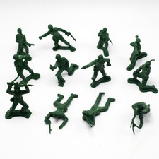 220 Pcs Figurines Soldats Plastiques Jouet Enfant Troupe Militaire+Véhicules 5cm