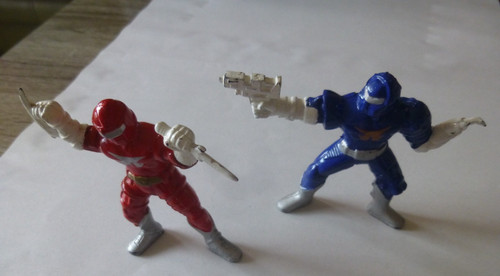 Lot figurines power rangers - lot, 2