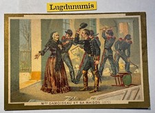 Chromo Poulain Madame Damoiseau et sa maison 1870