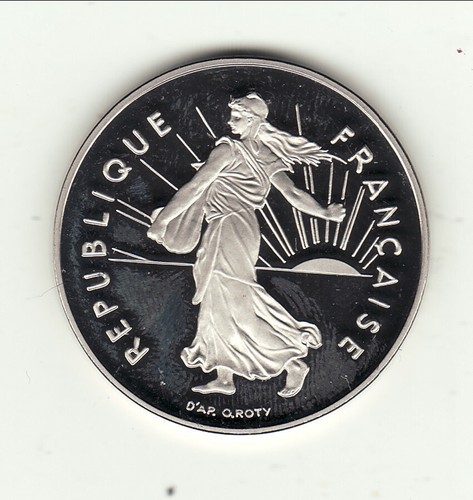 Rare francs semeuse1992 be - 5,